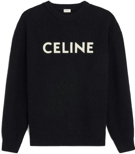 celine sweater black|celine t shirt women's.